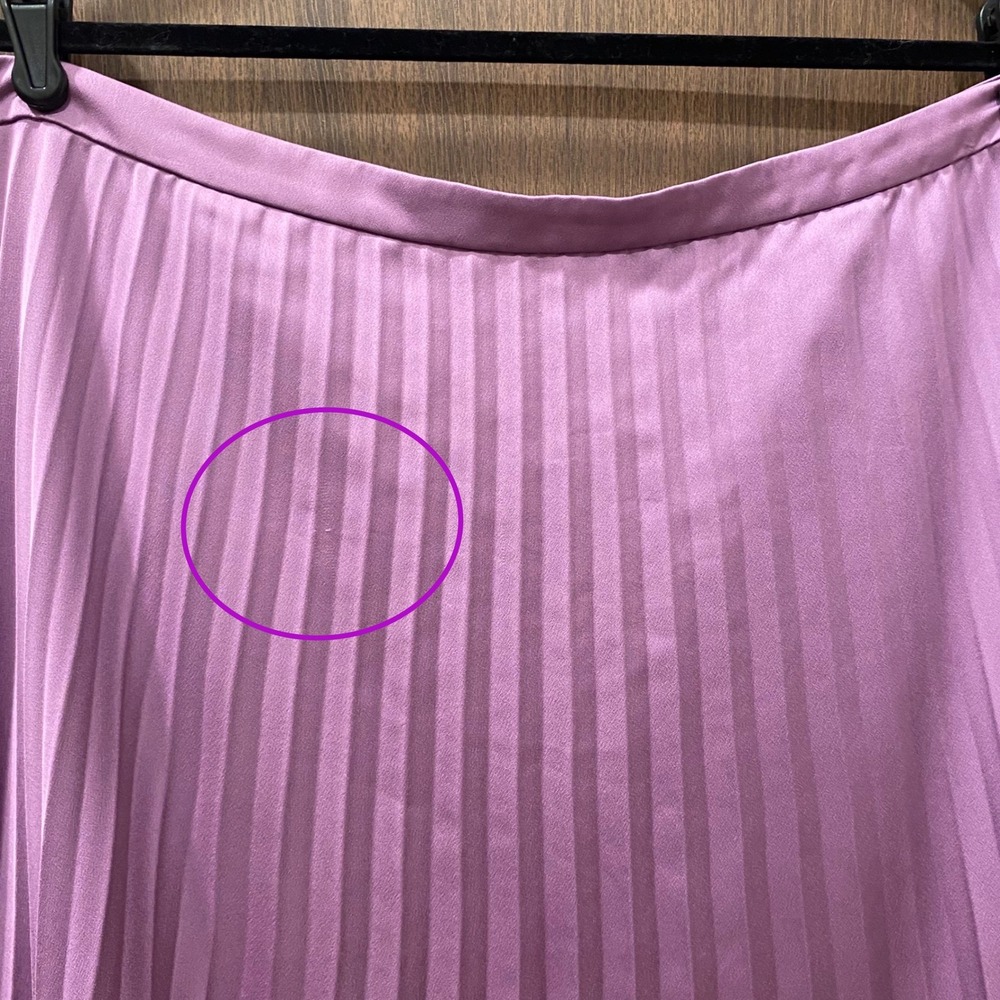 J. Crew Lilac Pleated Midi Skirt - Picture 10 of 11